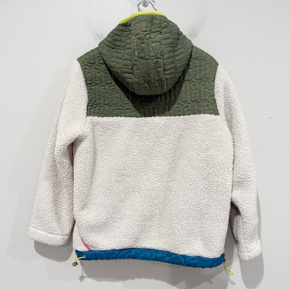UGG Iggy Sherpa Half Zip Pullover Cozy Warmth Size Small - Picture 7 of 12